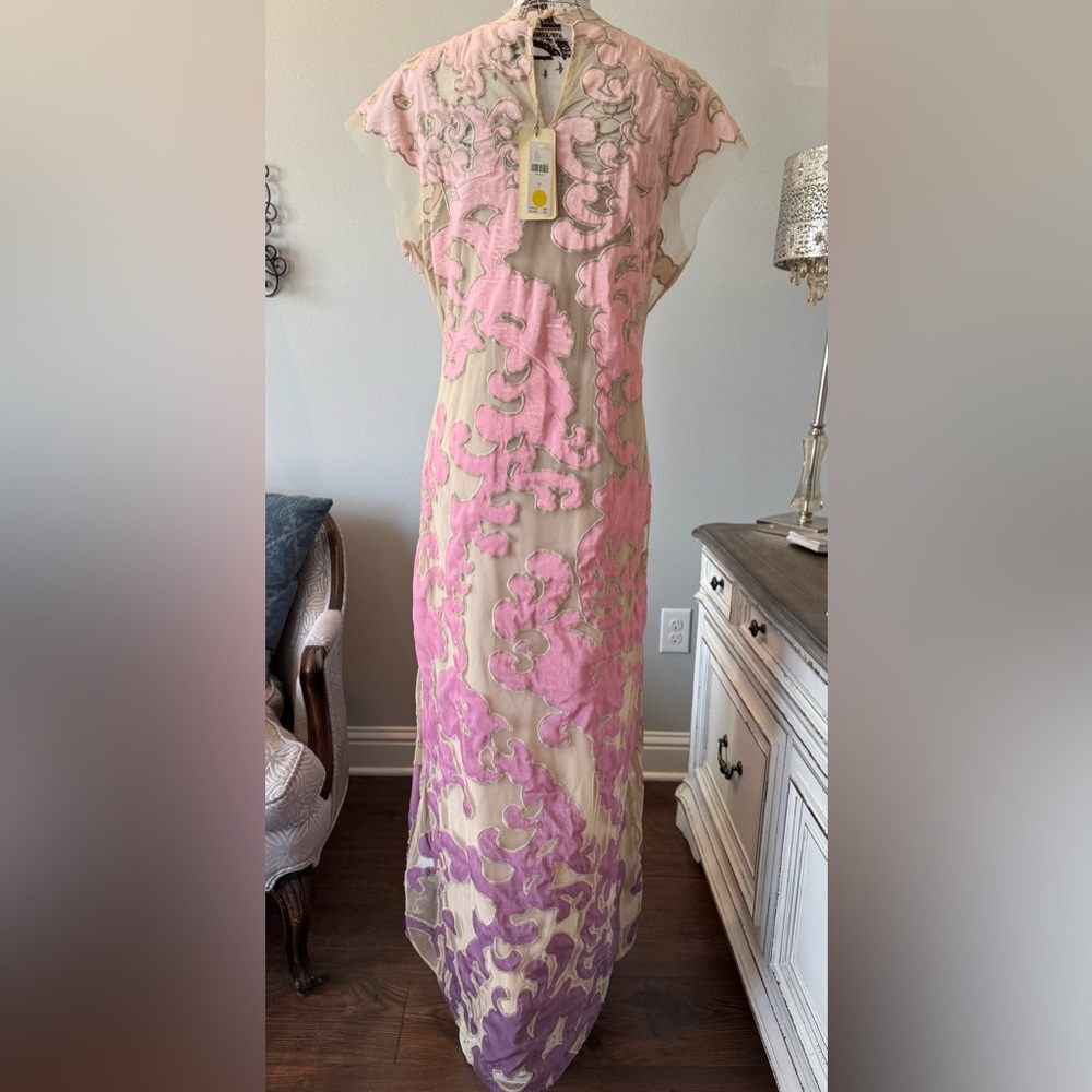 NWT Anthropology Ombré Maxi Slip Dress - Picture 8 of 16